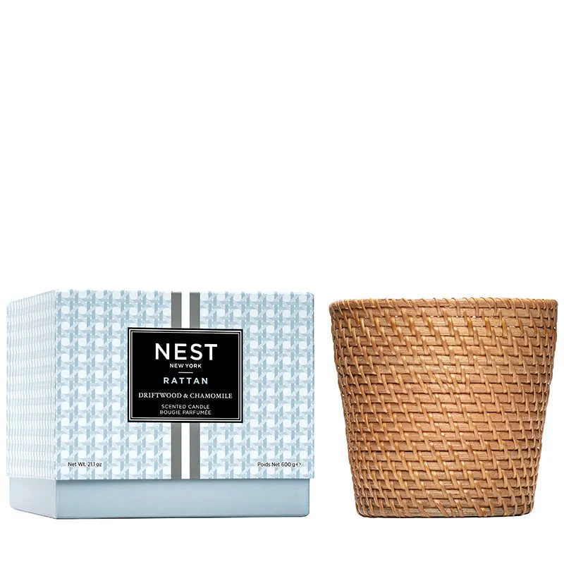 NEST FRAGRANCES | Rattan Driftwood & Chamomile Candle