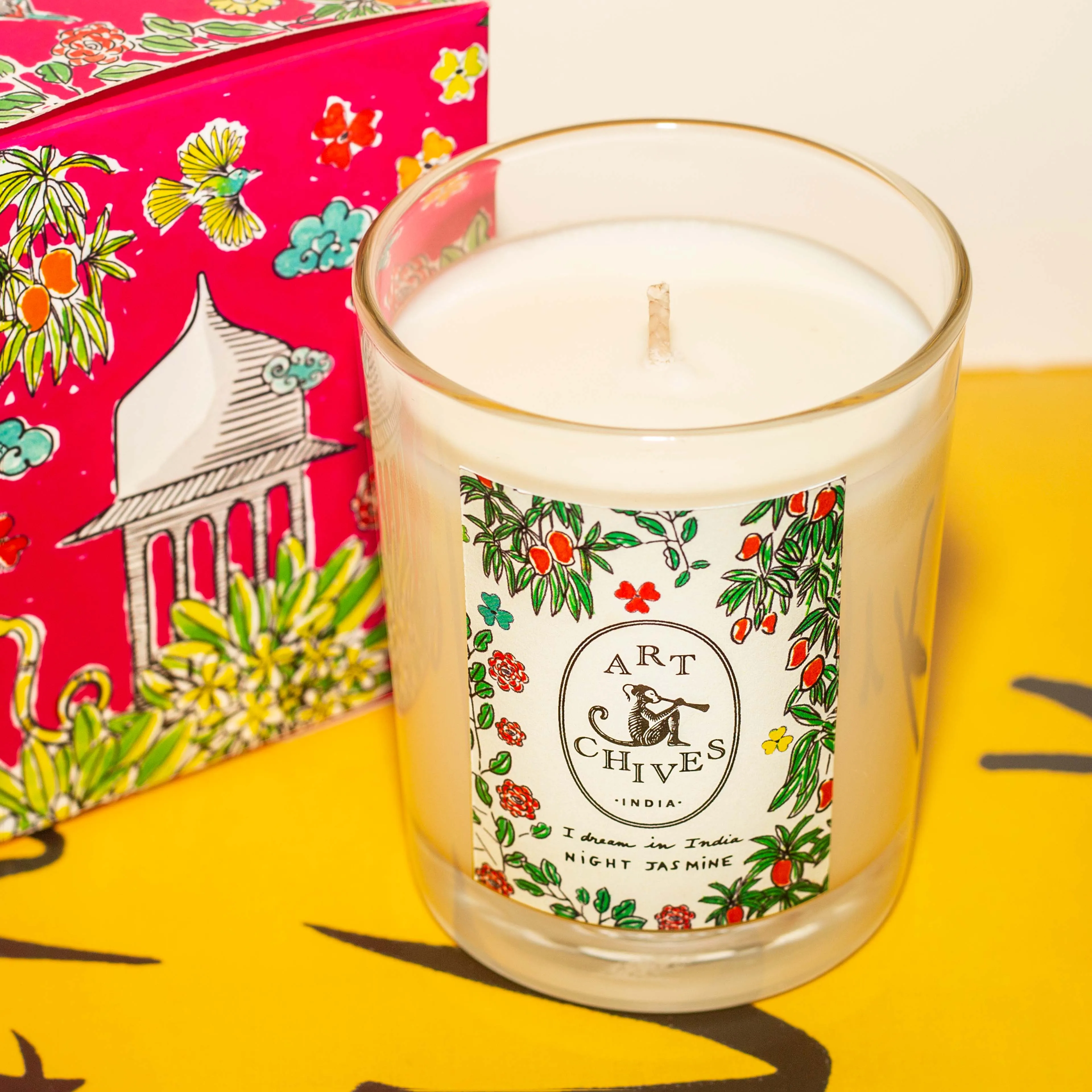 Night Jasmine - Fragranced soy candle