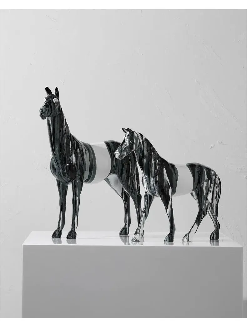 Nordic Luxury Horse Decoration