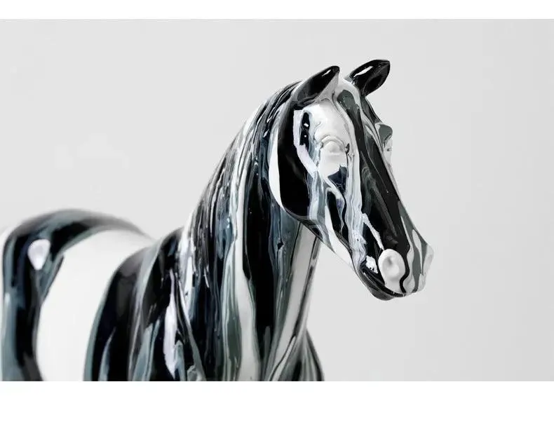 Nordic Luxury Horse Decoration