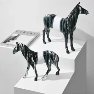 Nordic Luxury Horse Decoration