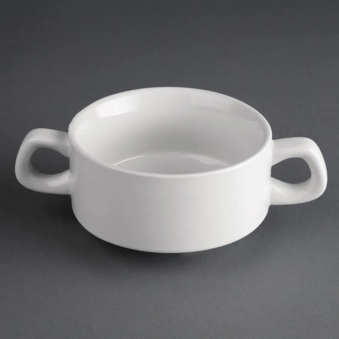 Olympia Athena Stacking Soup Bowls 160mm 290ml (Pack of 12)