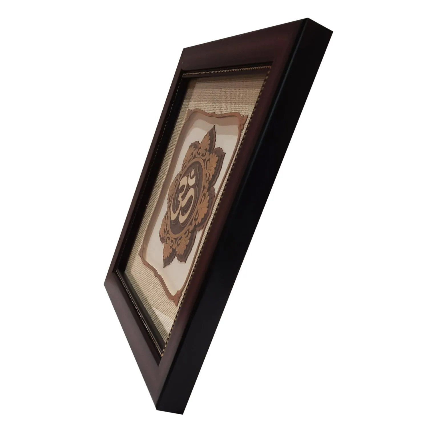 Om Wooden Art Frame 8 x 8 in