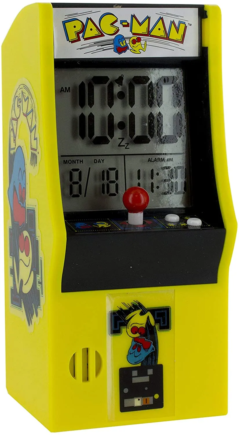 Paladone Pac-Man Arcade Alarm Clock