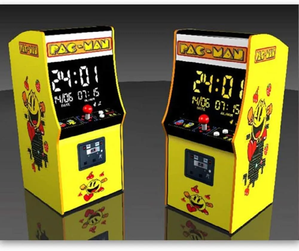 Paladone Pac-Man Arcade Alarm Clock