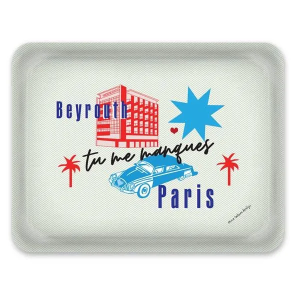 Paris-Beyrouth | Tray