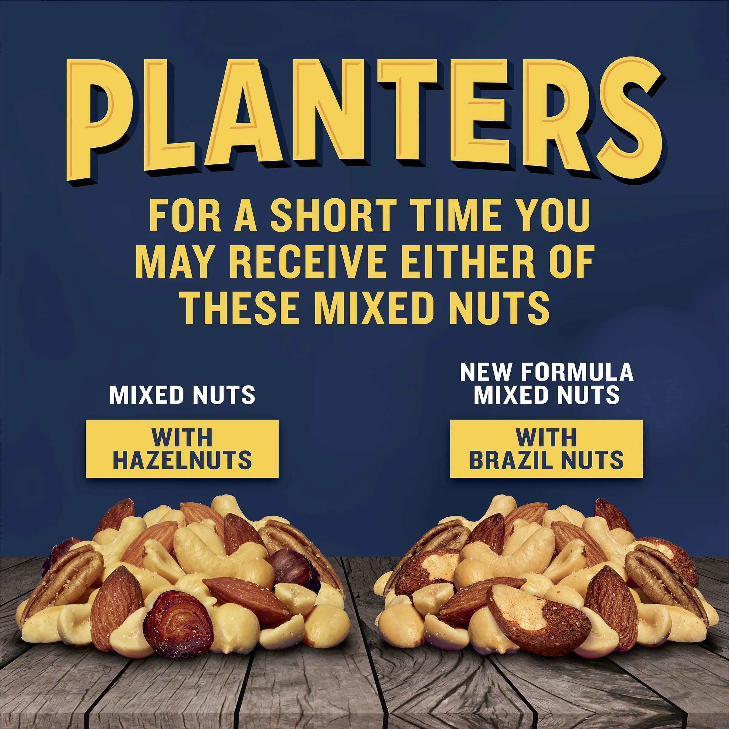 Planters Deluxe Lightly Salted Mixed Nuts with Cashews, Almonds, Hazelnuts, Pecans & Pistachios, 15.25 oz Canister