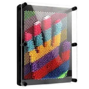 Rainbow 3D Plastic Pin Art