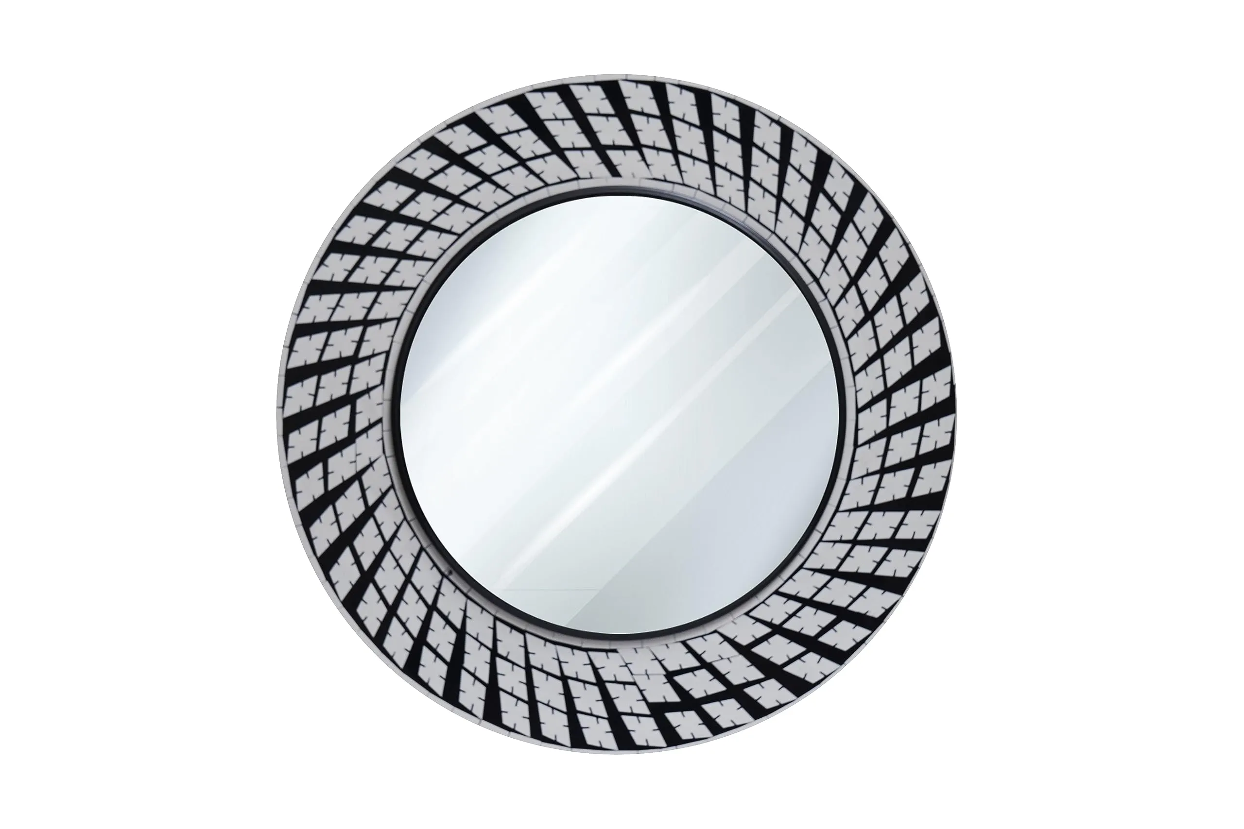 Reflecting Opulence: Discover The Beauty of Royal Craft Palace 18-Inch Marble-Finish Mirror