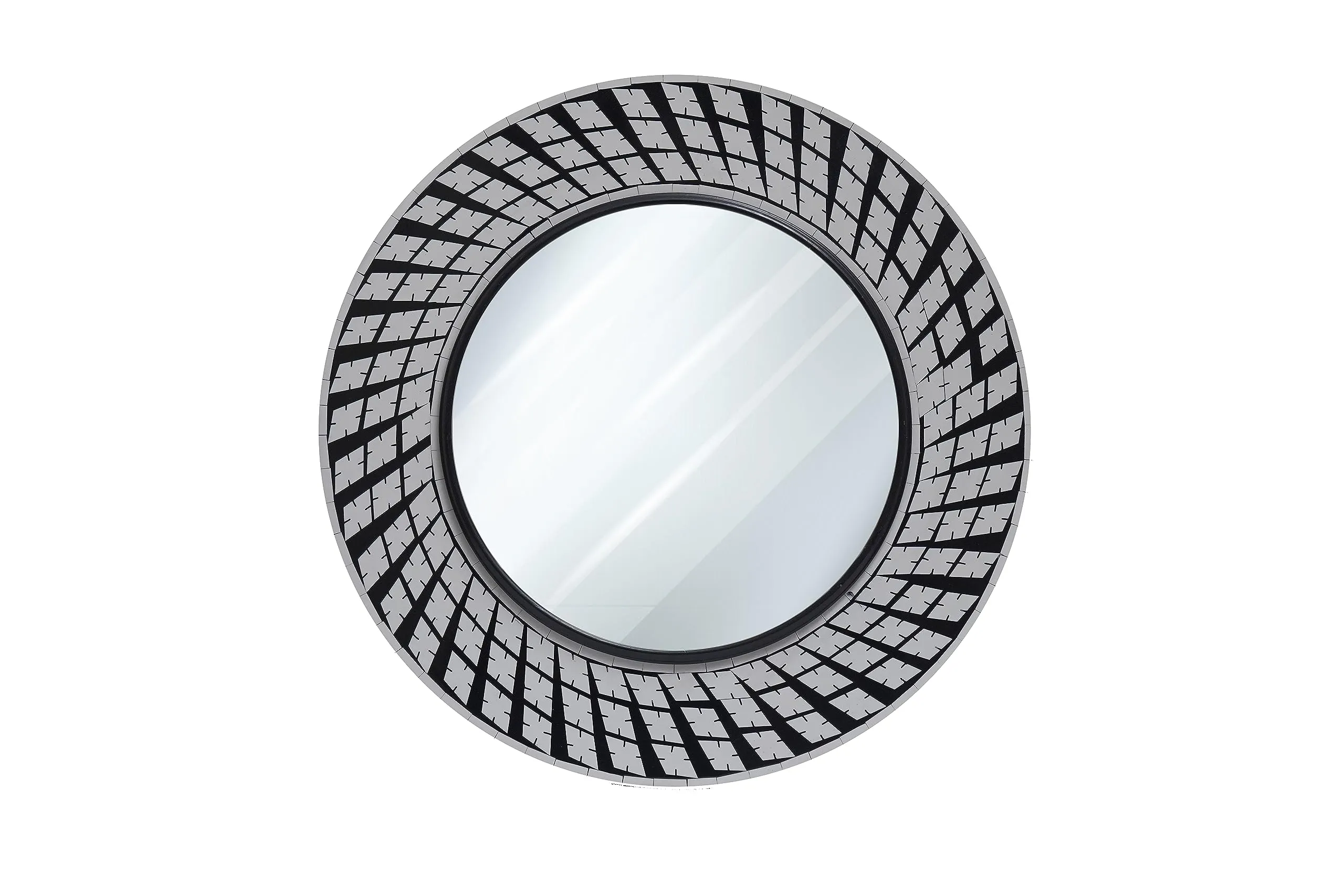 Reflecting Opulence: Discover The Beauty of Royal Craft Palace 18-Inch Marble-Finish Mirror