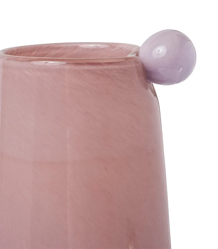 Retro Bubble Vase - Pink