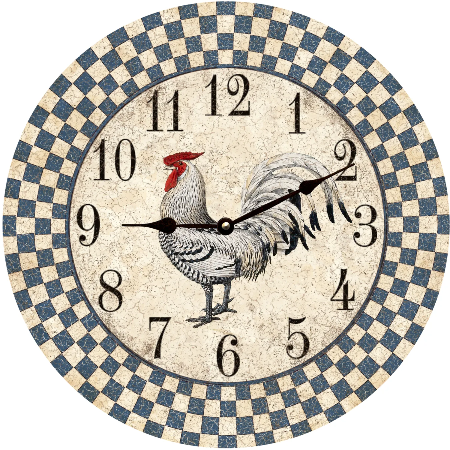 Rooster Kitchen Clock