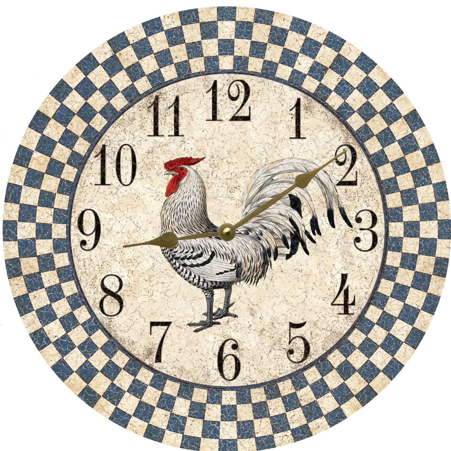 Rooster Kitchen Clock