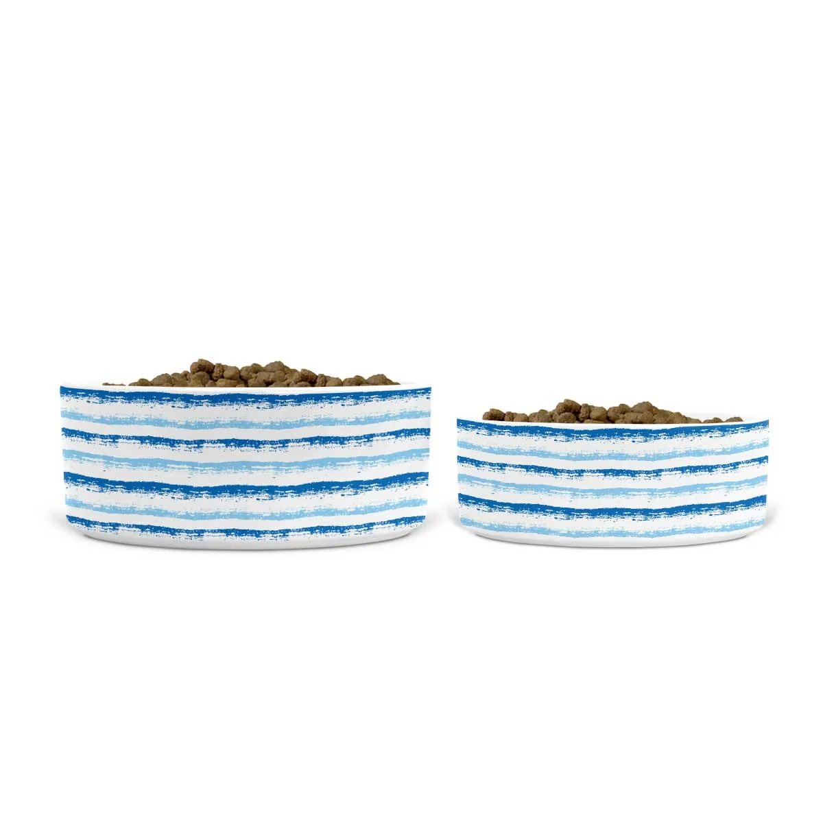 Salty Waves Ceramic Pet Bowls