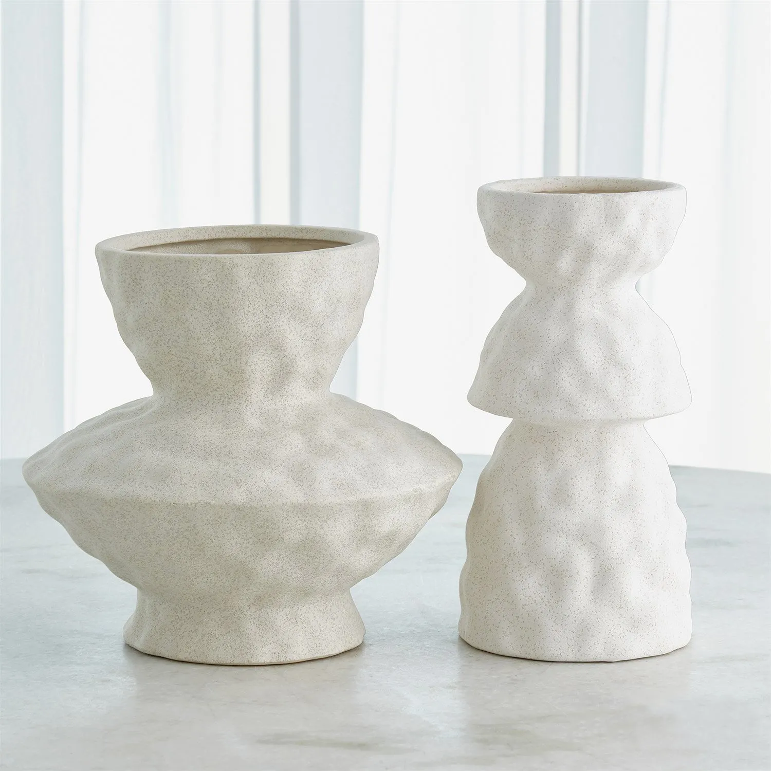 ÉTIENNE AND ANTOINE VASE COLLECTION (Volcanic White)