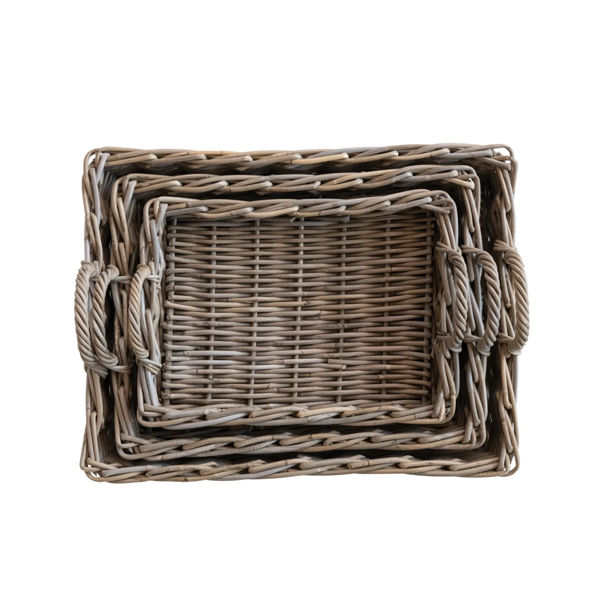 Woven Rattan Tray